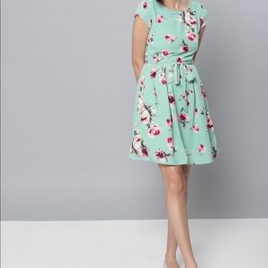 Pretty mint colour dress